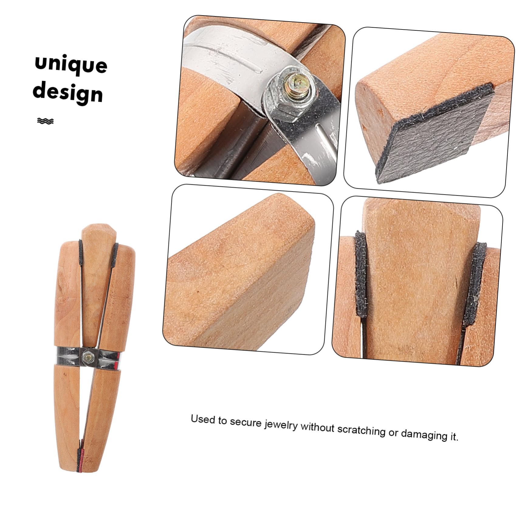 Benchwork Holz Klammer Halter,Schmuck Klemme,Gravur V-Schnitt Werkzeug