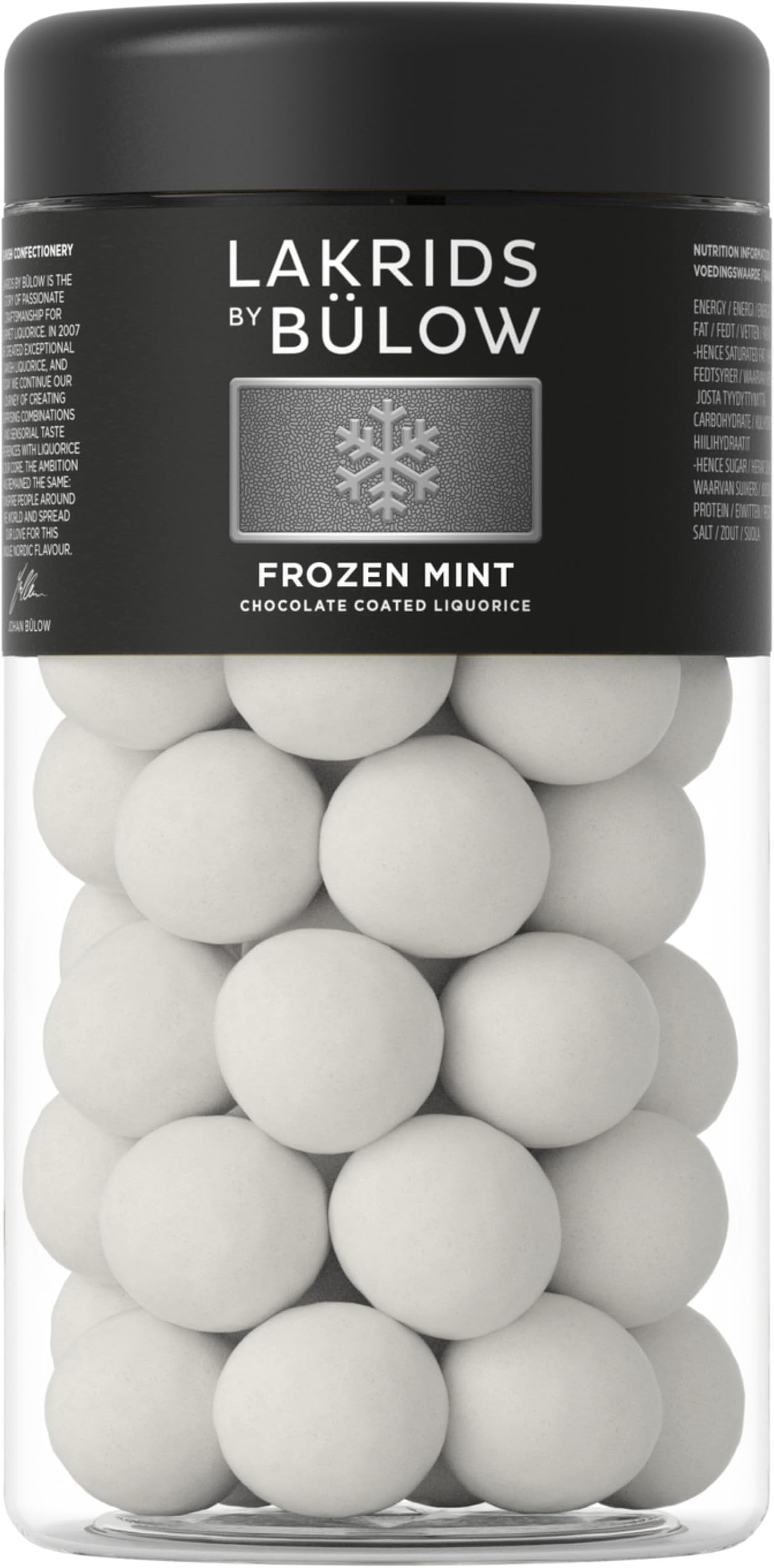 Frozen Mint - 10.4 oz - Chocolate Coated Gourmet Licorice - Sweet Licorice Coated in Chocolate and Mint