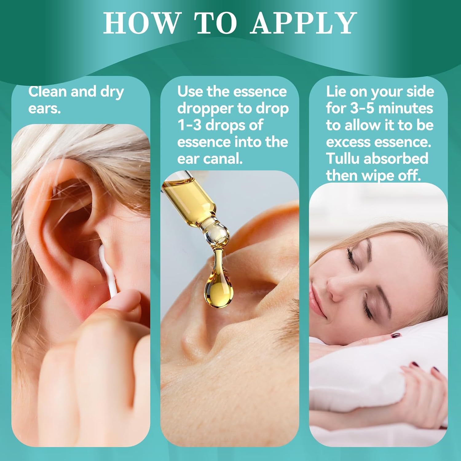Tinnitus Relief for Ringing Ears, Natural Ringing Relief Drops to Reduce Ear Noise & Improve Hearing, Non-Drowsy & Gentle for Women & Men, Professional Ear Tinnitus Relief and Auditory Wellness