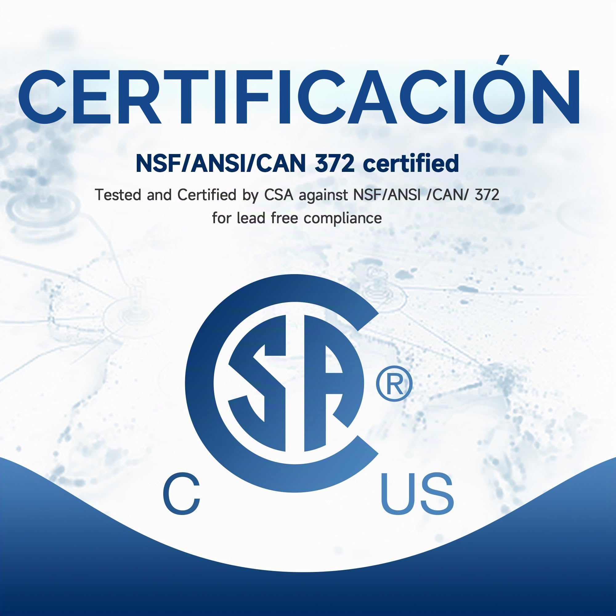 AQUALTRA USF-AR-800 Sistema de ósmosis inversa debajo del fregadero, RO alcalino 10 etapas sin depósito, NSF/ANSI/CAN 372, 800 GPD, relación 3:1, grifo LED inteligente
