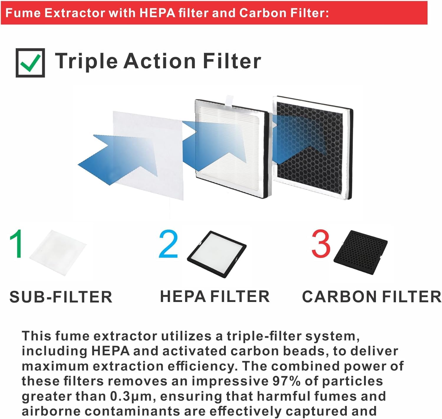 AOYUE 8486 Extractor de humo de soldadura Eliminación de humo de soldadura Diseñado para un rendimiento óptimo en banco