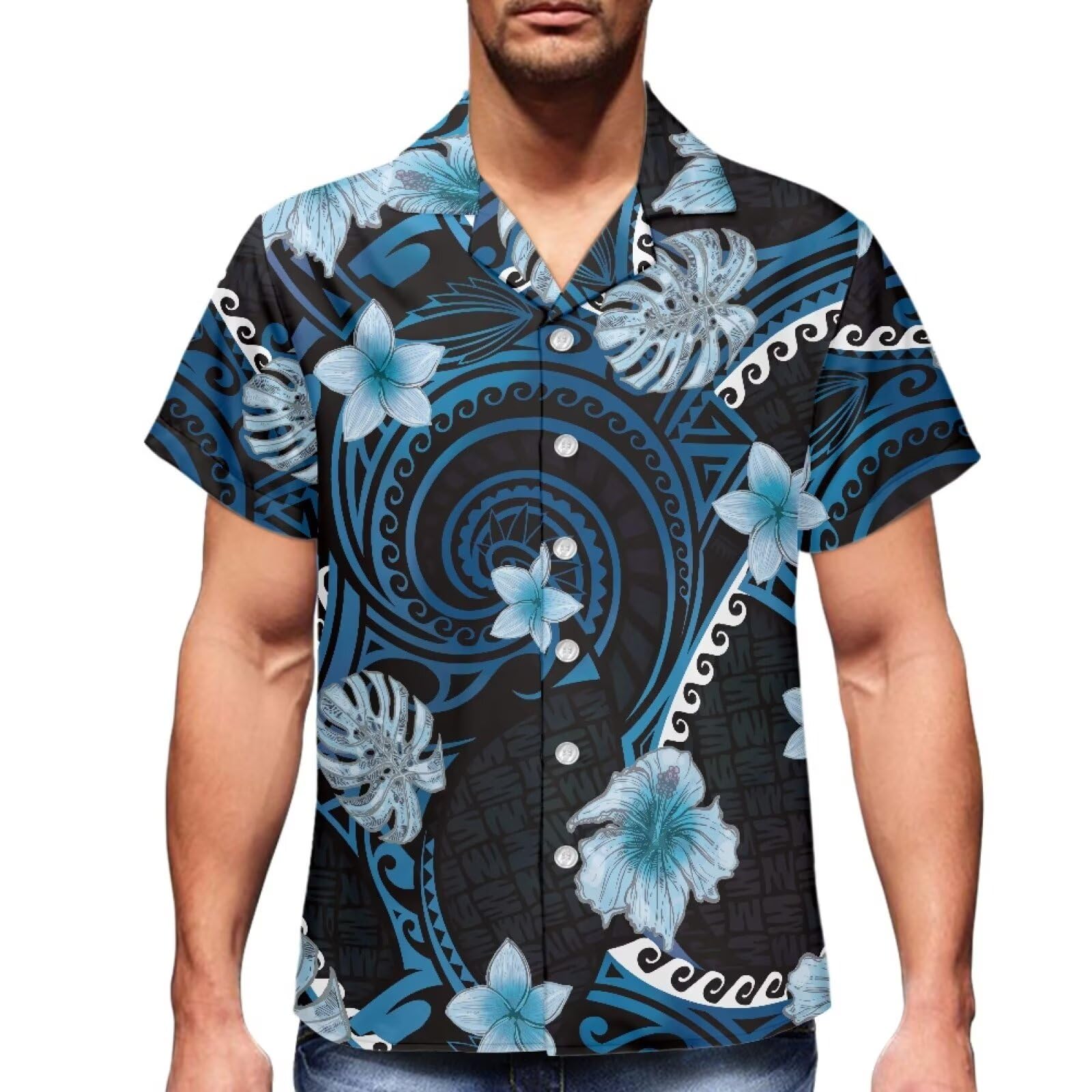 Abiti hawaiani abbinati per coppie, abito polinesiano e camicia da uomo abbinabili abiti per coppie abiti per la famiglia