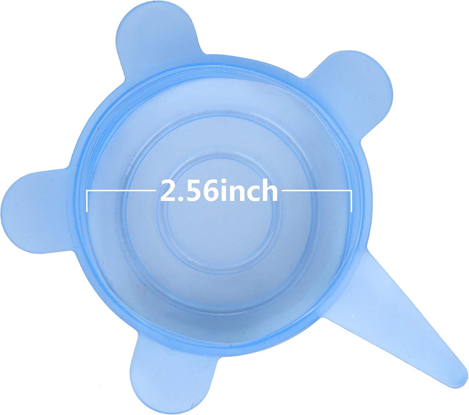 SLSON 6 Pack Pet Food Can Cover Stretchable 1 Fit 3 Universal Size Silicone Can Lids for Dog and Cat Food Can Blue : Pet Supplies