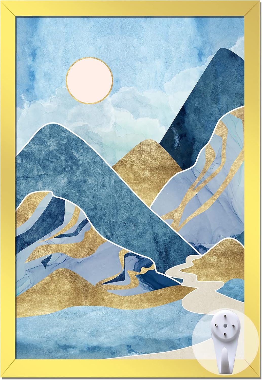 keibiubu Gold Picture Frame, 8x12 Picture Frame for Photo