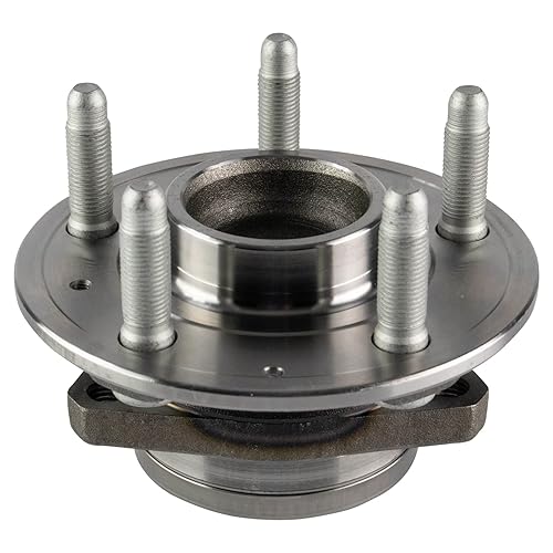 Miniatura 393 de TRQ Juego de 2 rodamientos de rueda delantera y conjunto de cubo compatible con Ford Mustang 2005-2007 2005-2014