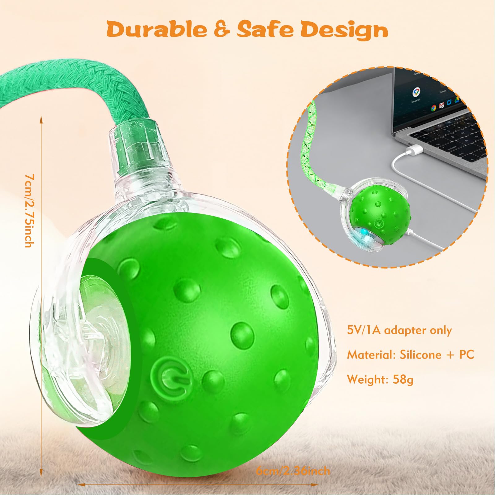Xaoqin Interactive Cat Toy Ball - Image 4