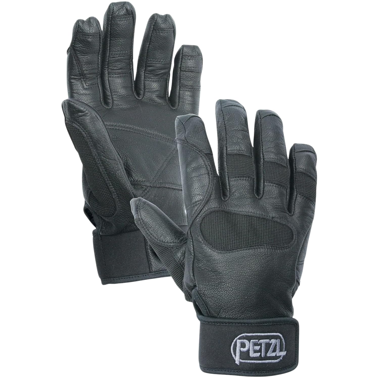 PETZL - Belay/Rappel Gloves CORDEX PLUS - Unisex, Black, L