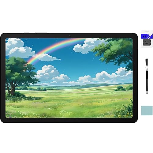 Samsung Galaxy Tab A9+ 11 inch 256GB Android WiFi Tablet, Big Screen, Quad Speakers, Upgraded Chipset, Multi Window Display, Slim, Light, Durable Design, Graphite with Accessories