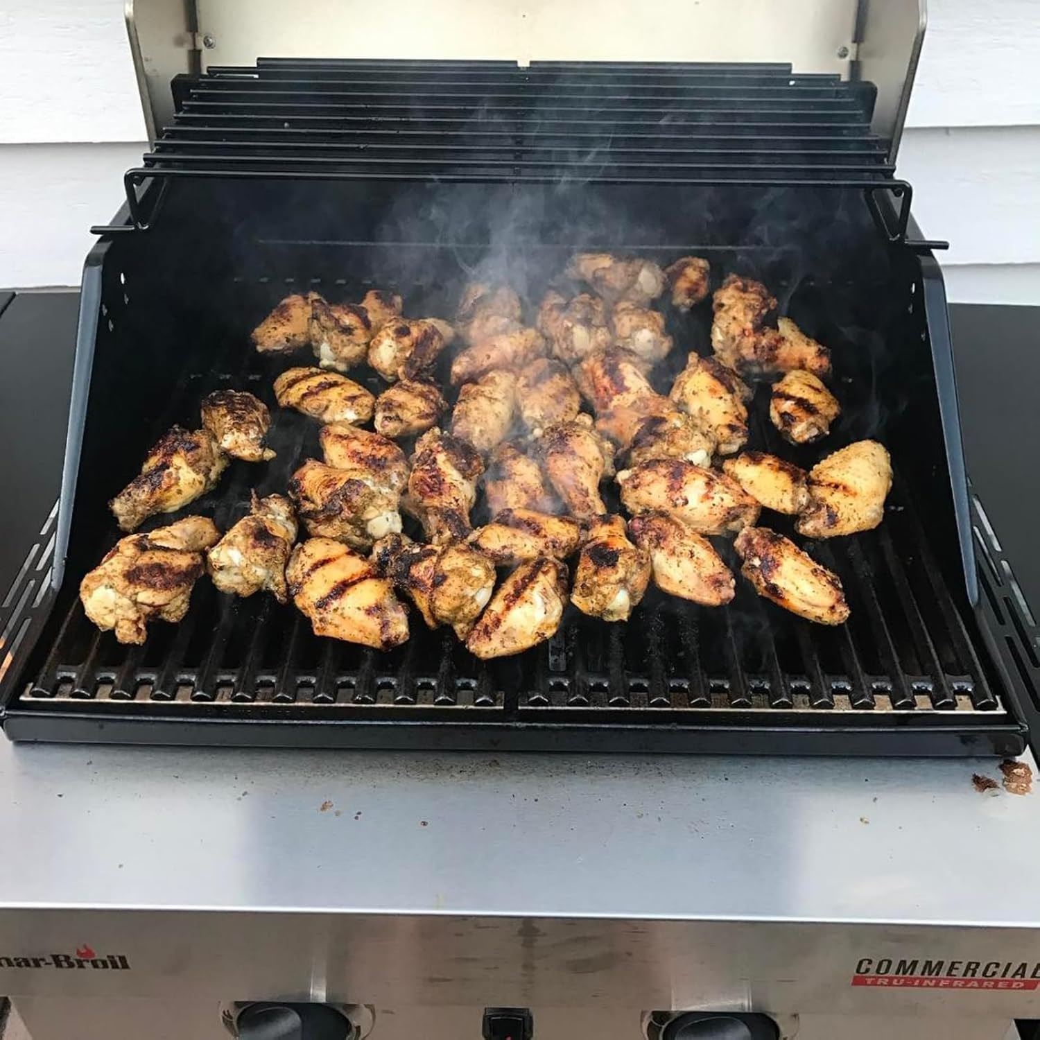 17 x 8 3/4'' Grill Grates G369-0030-W2 for Charbroil TRU-Infrared Replacement Parts 2 Burner 463644220 463632320 463644220 463675016 463642316 463675016P1 G362-0008-W1 463630021 463660421 463655621