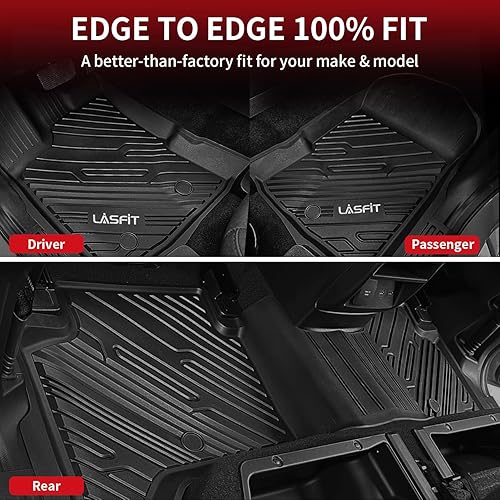 Miniatura 8 de LASFIT Alfombrillas aptas para Ford Escape (no aptas para híbrido) 2023 2022 2021 2020 para todo tipo de clima