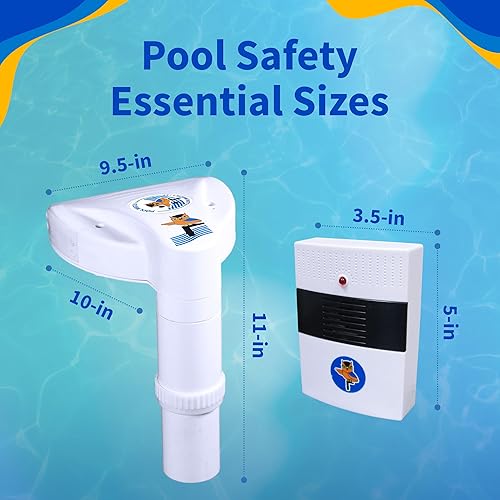 Miniatura 3 de Blue Wave NA4212 Poolwatch - Sistema de alarma para piscina, color blanco