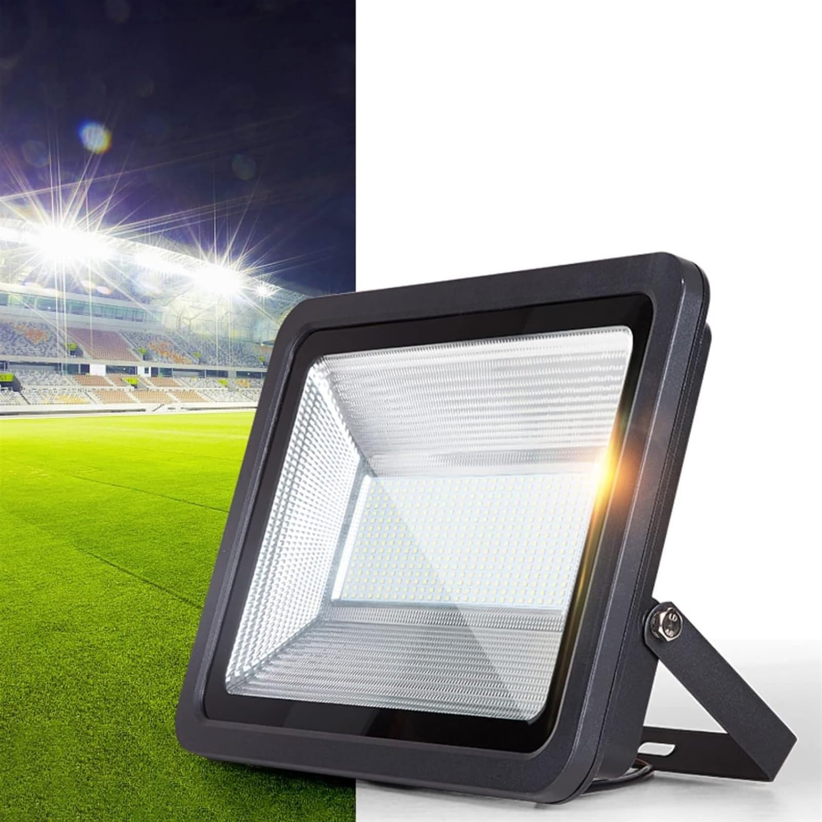 OPFdfhDFH Floodlights, LED Flood Light Outdoor, Security, Super Bright Spot Lighting, Work Floodlight for Garage, Garden, Lawn and Yard(50W)