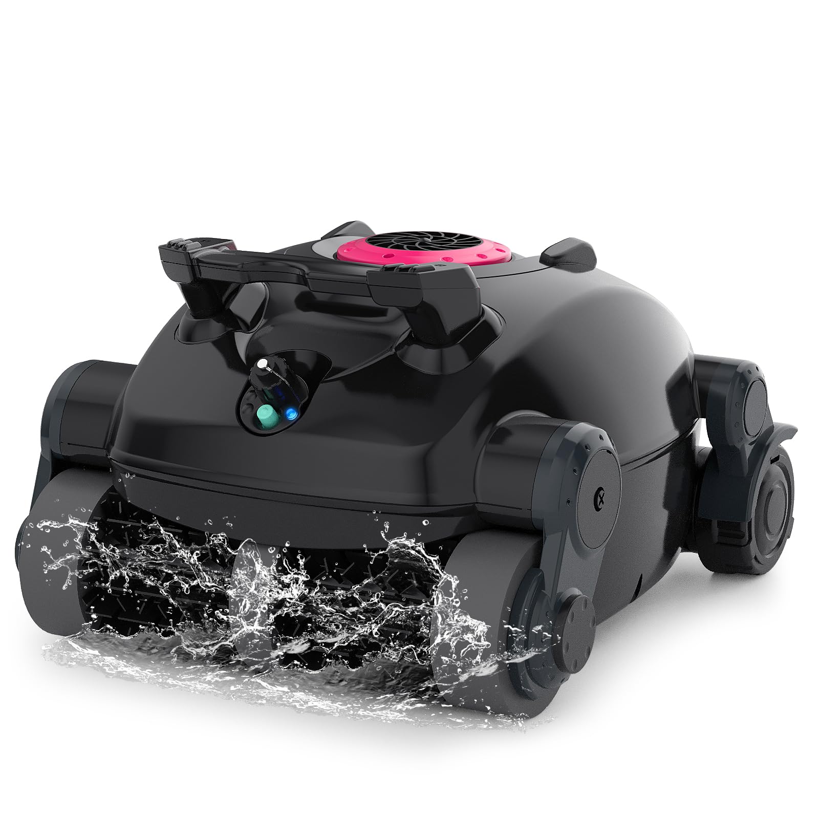 Robot nettoyeur de piscine sans fil, escalade murale, autonomie prolongée, auto-stationnement, léger, grande capacité, double moteur avancé, aspirateur automatique X1 pour piscines creusées jusqu'à