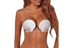 Versatile Seashell Bra: Amplify Your Mermaidic Allure