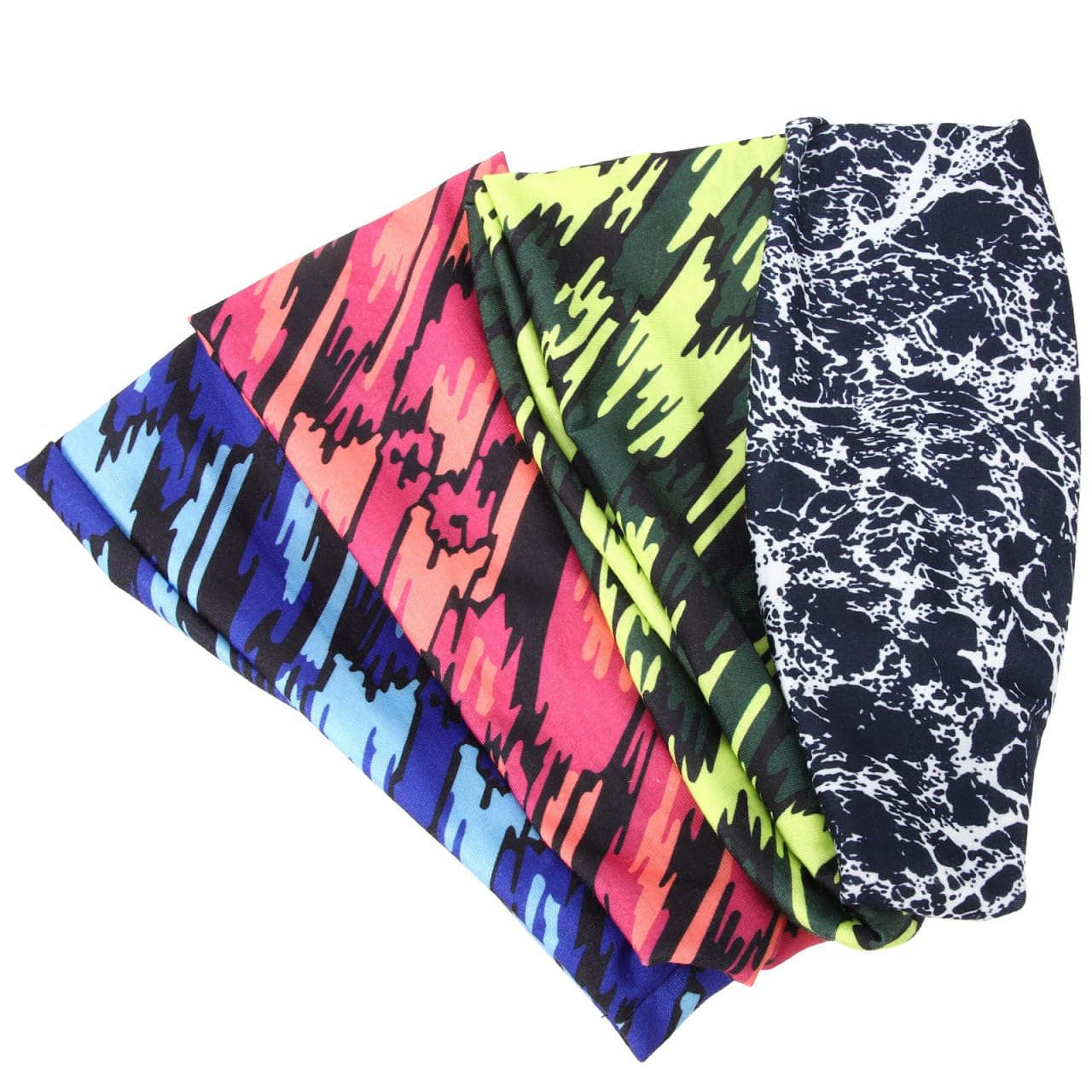 Abaodam Bandana Sportiva Per Il Sudore Fascia Da Corsa Fascia Da Ciclismo Fasce Per La Testa Del Sudore Banda Per Fasce Per L'allenamento Moda Fibra Di Poliestere