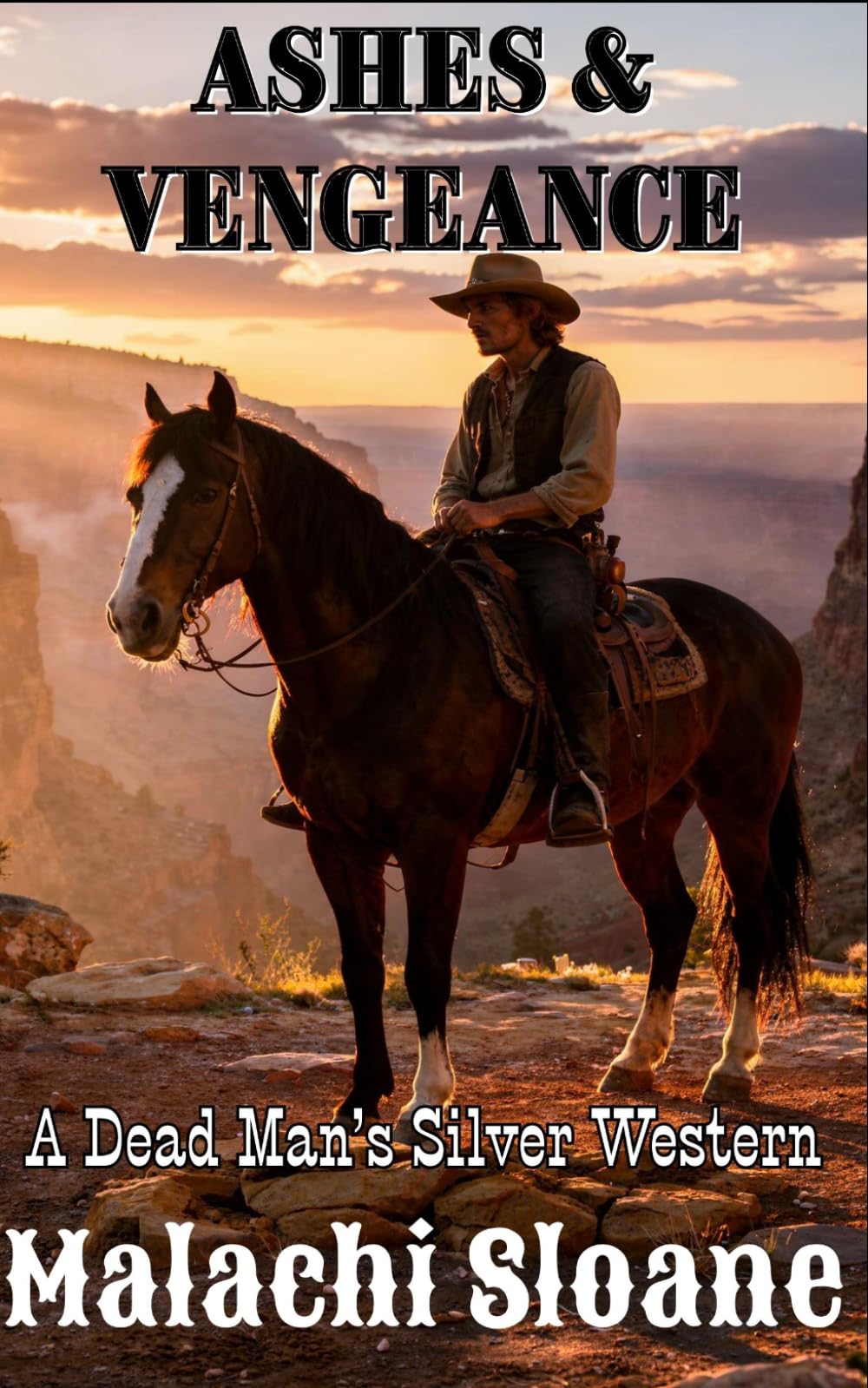 Ashes & Vengeance: A Dead Man's Silver Western