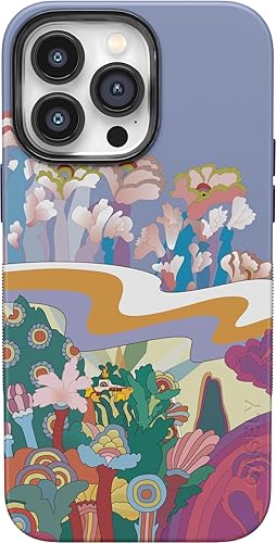 Miniatura 69 de Casely Funda para iPhone 14 Pro | Campo de flores | Floral pastel | Compatible con MagSafe | Diseño protector audaz
