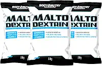 Kit 3x Malto Drextrina 1kg Refil Repositor Energético Ganho de Peso Pré e Pós Treino Fonte de Carboidratos + Vitamina C Auxilia na recuperação da Função Muscular Matéria Prima Importada Original (1Kg, Açaí com Guaraná)
