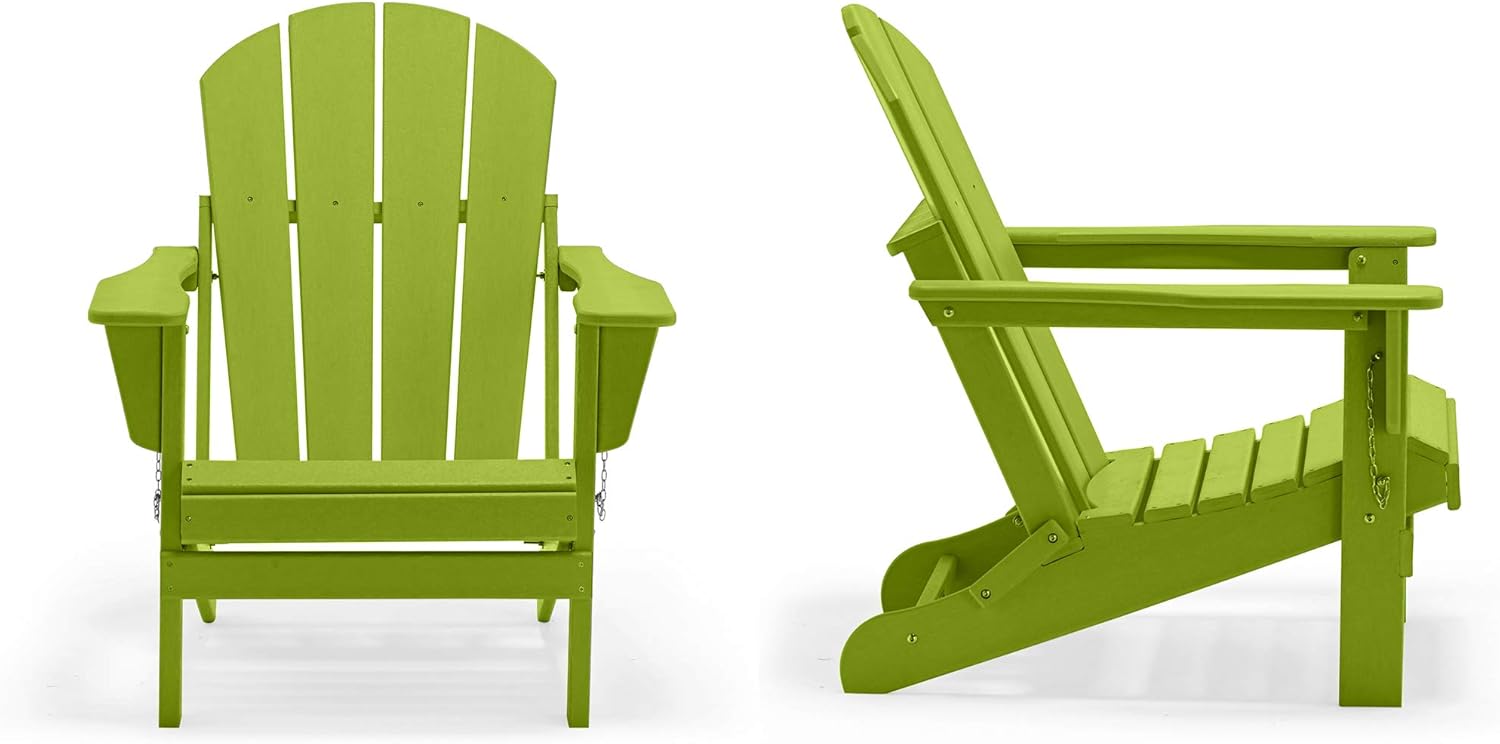 Buy Wo 2 Piece Set Outdoor Folding Adirondack Chair For Backyard