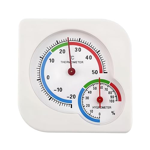 Spokook Indoor Outdoor Analogue Thermometer Hygrometer