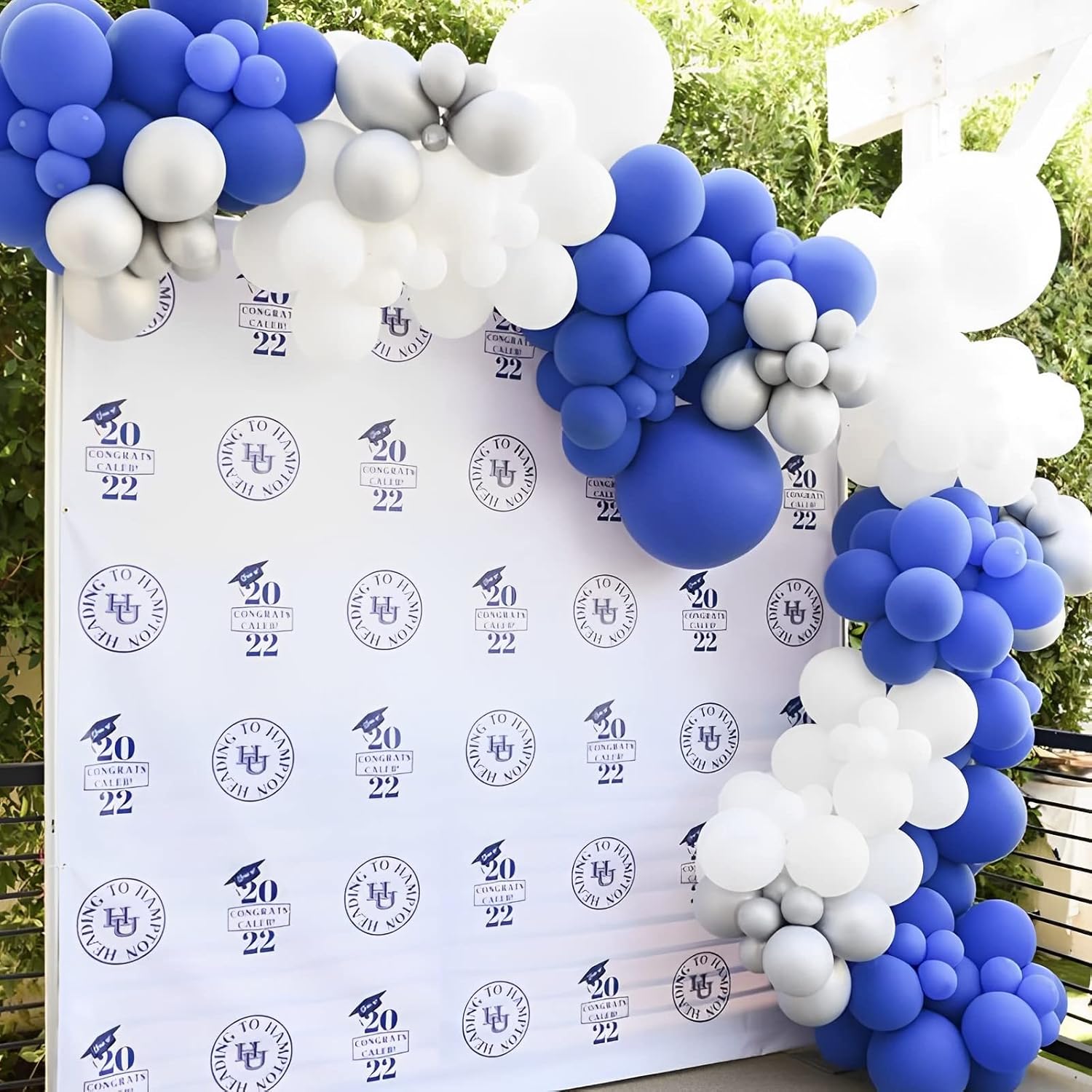 105pcs Royal Blue Balloons 12inch Party Balloons for Birthday Graduation Baby Shower Anniversary Nautical Party Decorations - Image 4