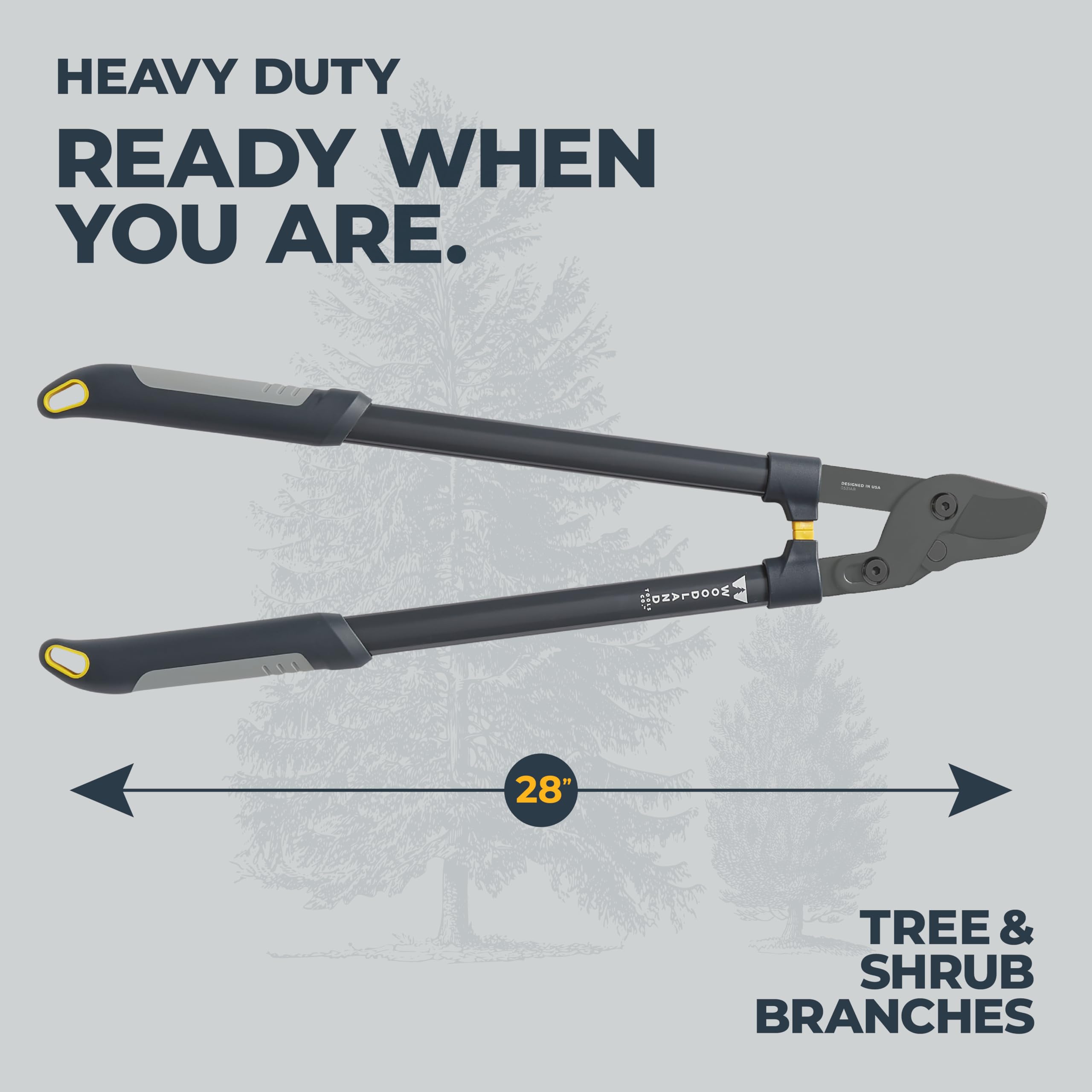 Woodland Tools Co. 25-3002-100 - Tijeras de podar (28 pulgadas)