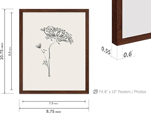 Miniatura 706 de Poster Master Póster de peonías – Estampado de flores retro – Ilustración floral – Ilustración en blanco y negro – Diseño de línea y abstracto –