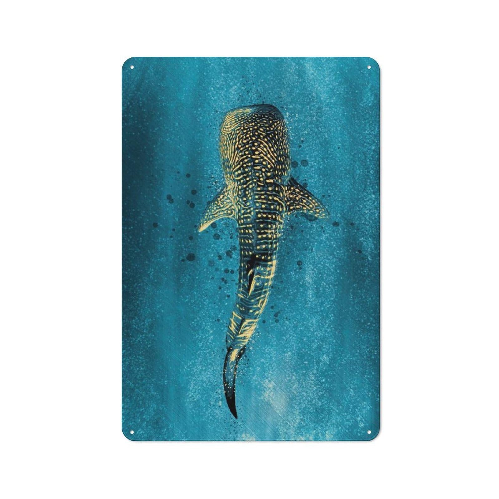 Junmoney Style-11 Metal Wall Sign 30X20cm Featuring The Giant For Hallway Wall, For Hallway Decor Lovers, For Retro Home Interiors