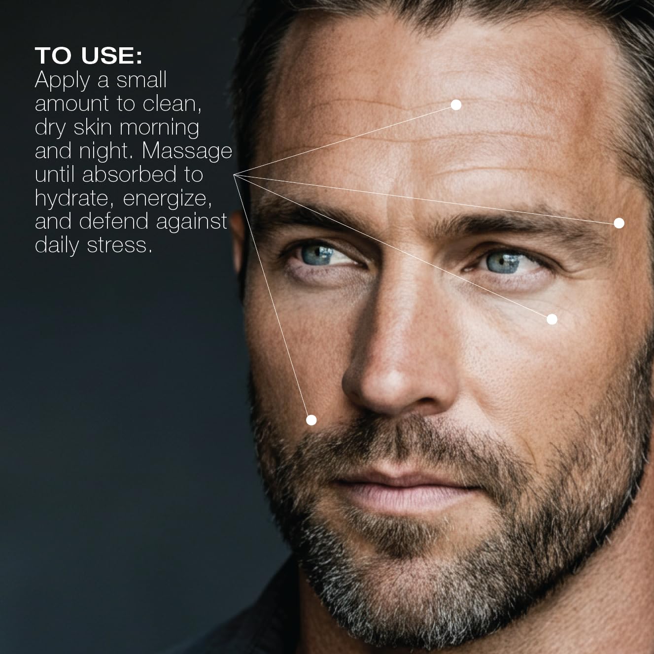 Time Machine Men’s Face Moisturizer – Anti Aging Cream with Caffeine, Hyaluronic Acid & Squalane – Firming, Lightweight, Non-Greasy – 1.69 oz - Image 5