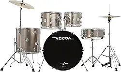 BATERIA ACÚSTICA VOGGA PULSE BUMBO 22" VPD222 CHR (CHROME)