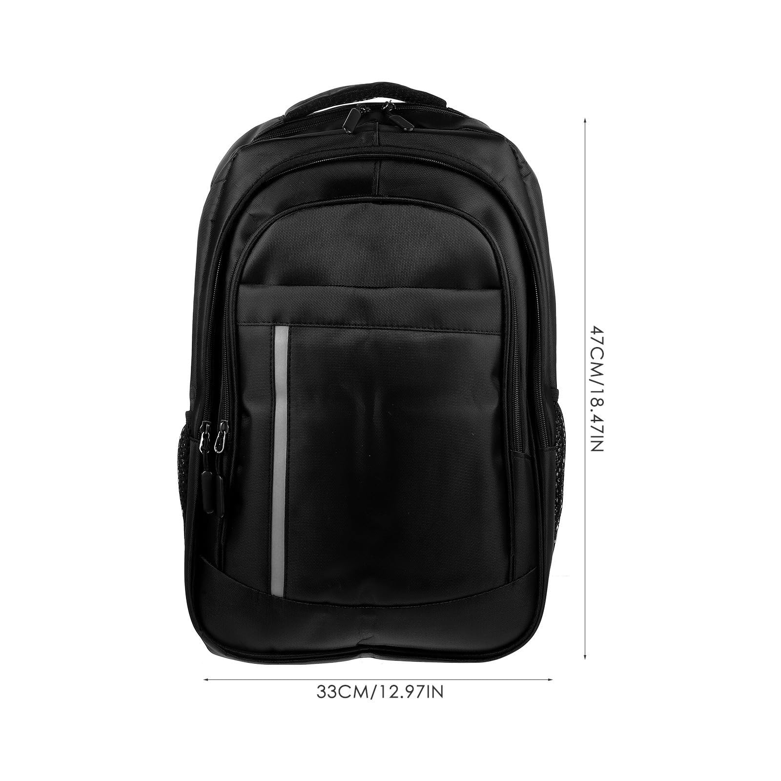 Healvian Mochila para Portátil Resistente al Agua y Desgaste Gran Capacidad de Tela Oxford en Color Negro para Viajes y Compras Casuales Varios estilos