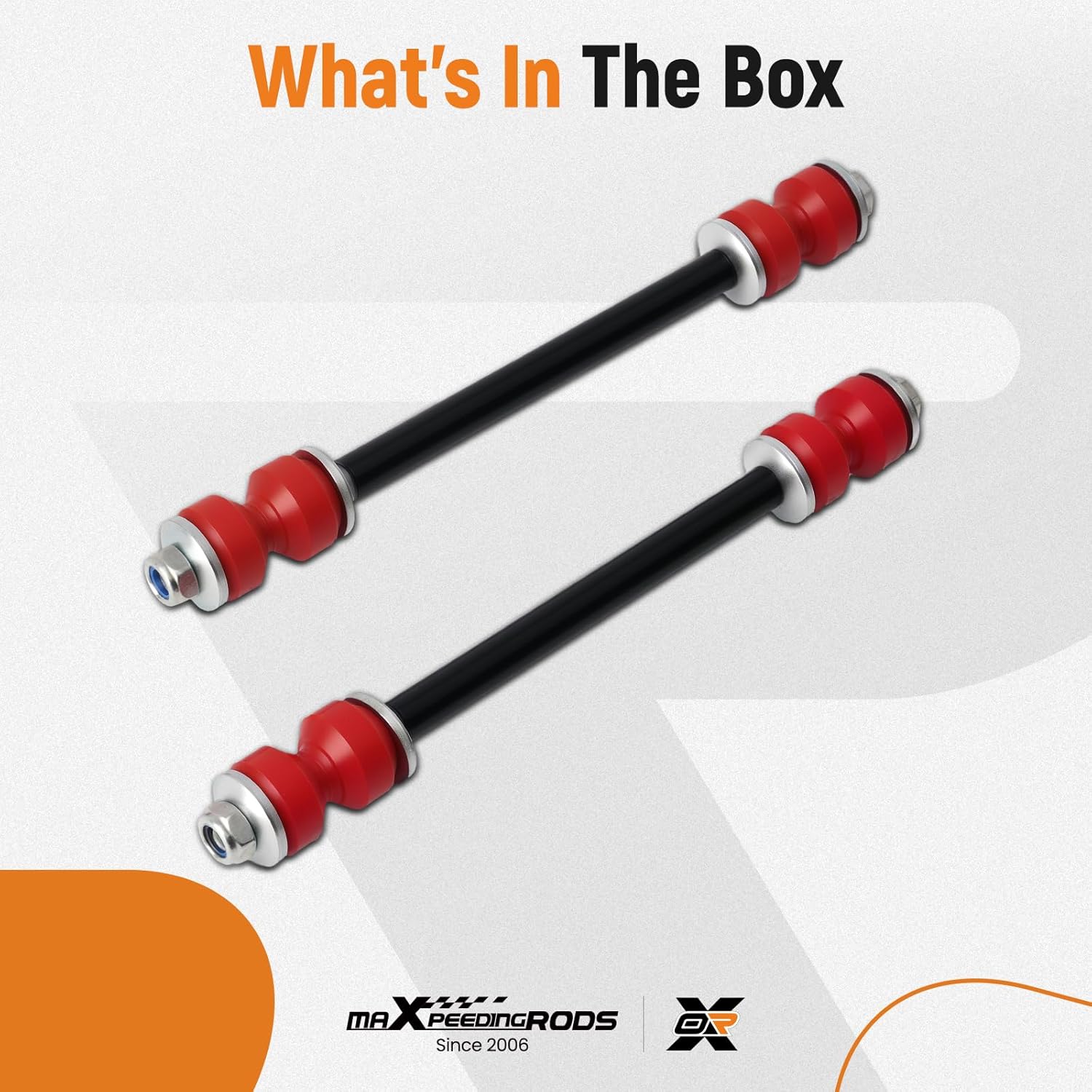 maXpeedingrods 2Pcs Front Sway Bar Links for Ford Explorer 1995-2010, for Dodge Ram 1500 2500 3500 Mazda B2300 B2500 B3000 B4000 Mercury Mountaineer, K700542/K7275 Stabilizer Bar Links
