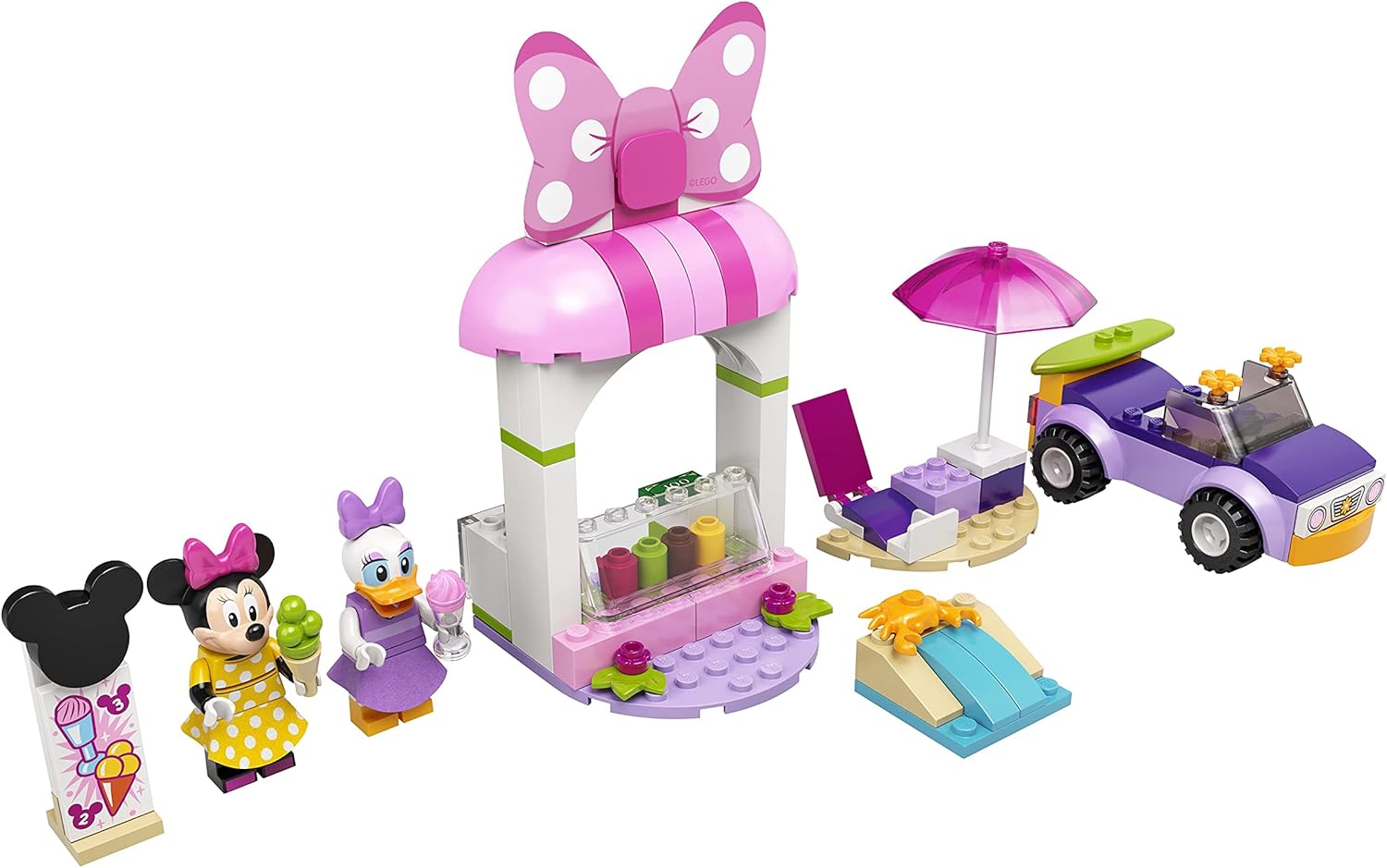 LEGO 10773 Mickey and Friends Minnie Mouse Ice Cream Shop