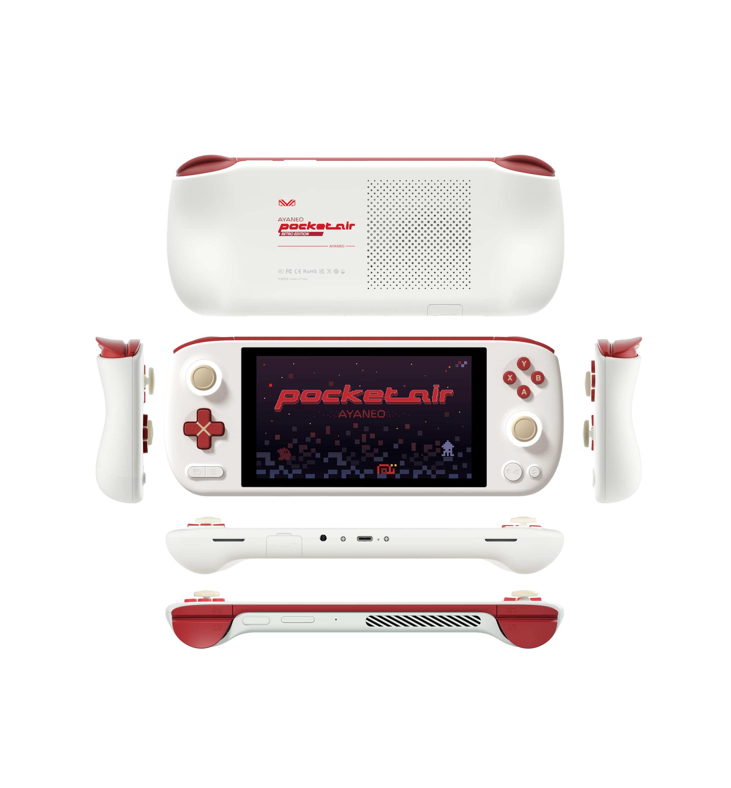 Ayaneo Pocket Air 6GB+128GB - Retro White : Amazon.com.au: Video Games