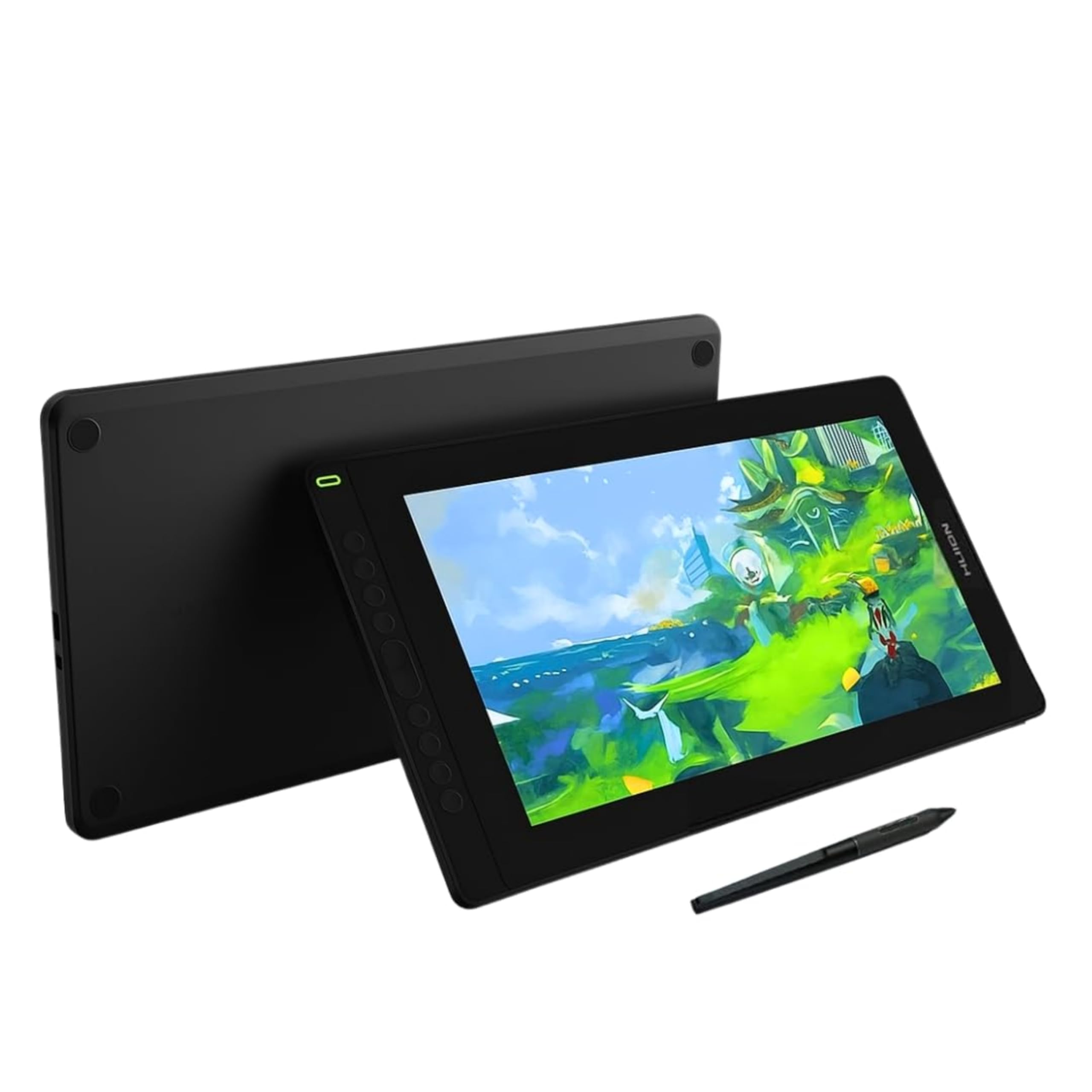 HUION KAMVAS RDS-160 Graphic Drawing Pen Display Tablet with Full Laminated & Anti-Glare Screen | 15.6 Inch Panel Size| 8192 Pressure Sensitivity | Supports macOS,Windows,Android Black-image-20