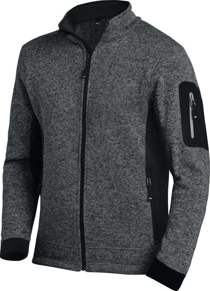 FHB CHRISTOPH Strick-Fleece-Jacke Herren atmungsaktiv