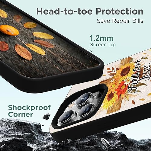 Miniatura 5 de Funda para iPhone 16, 15, 14, 13, 12, 11, Pro Max, Galaxy S25, S24, S23, S22, S21, FE, Note 20, Ultra A16, A15, A14, A54, A53, A13, color negro