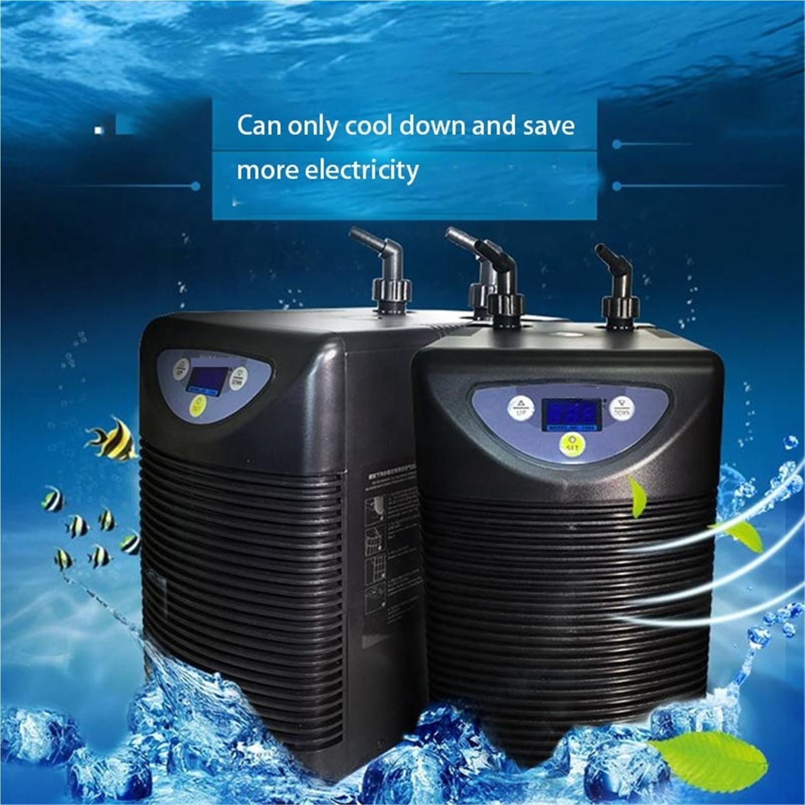 Enfriador de Acuario 1/10P HC-150A for pecera 250-1200L refrigerador Aire Acondicionado Amplia aplicación