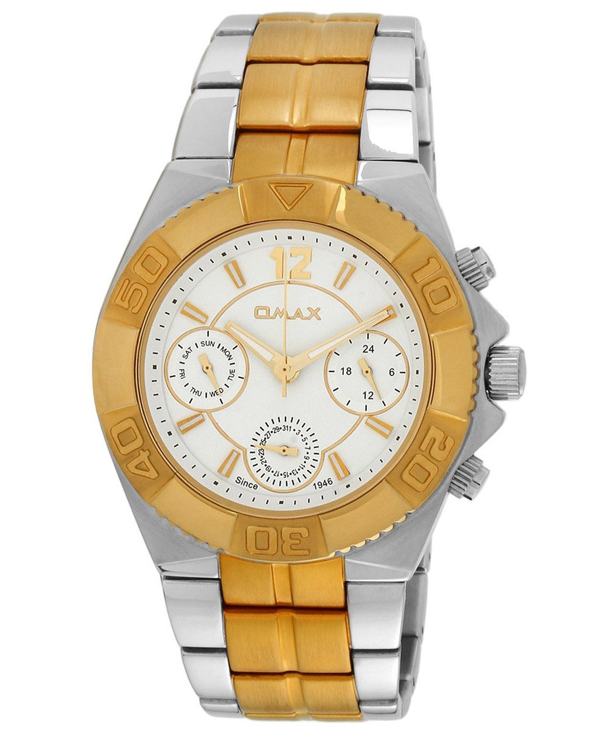 OMAX Analog Black Dial Mens Watch - SS561 (B01N06YPCL) Amazon Price History, Amazon Price Tracker
