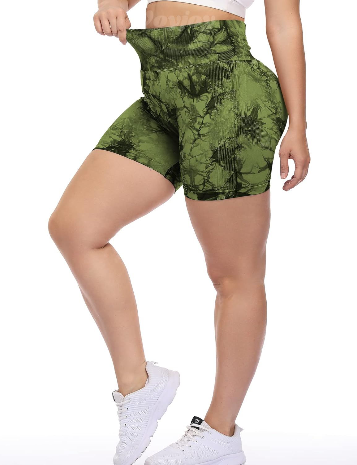 Pantaloncini Sportivi Donna A Doppio Strato - Comodi E Sciolti Per Yoga E Fitness - Foto 11