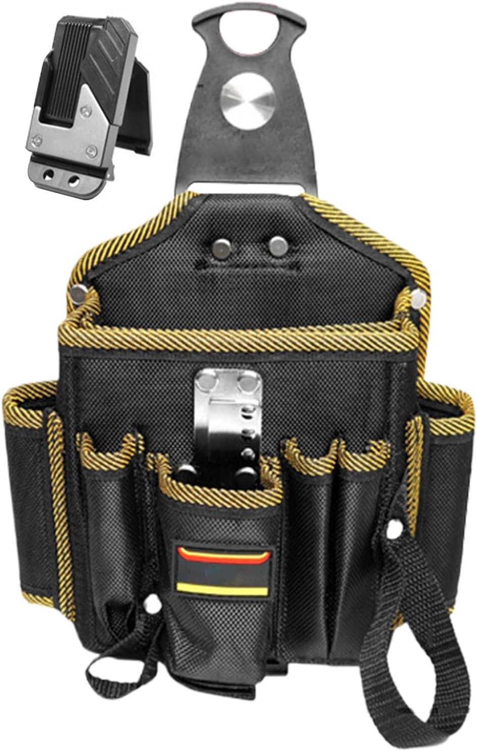 ZHUMCCY 電気工用腰バッグ | 技術者ワークオーガナイザーツールポーチ - 軽量多機能ユーティリティバッグ 美容師 作業者 屋