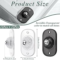 Vista 65 de Honoson 8 Pcs Self Adhesive Caster Wheels Appliance Rollers Appliance Sliders for Kitchen 360° Swivel Universal Wheel Mini Small Kitchen