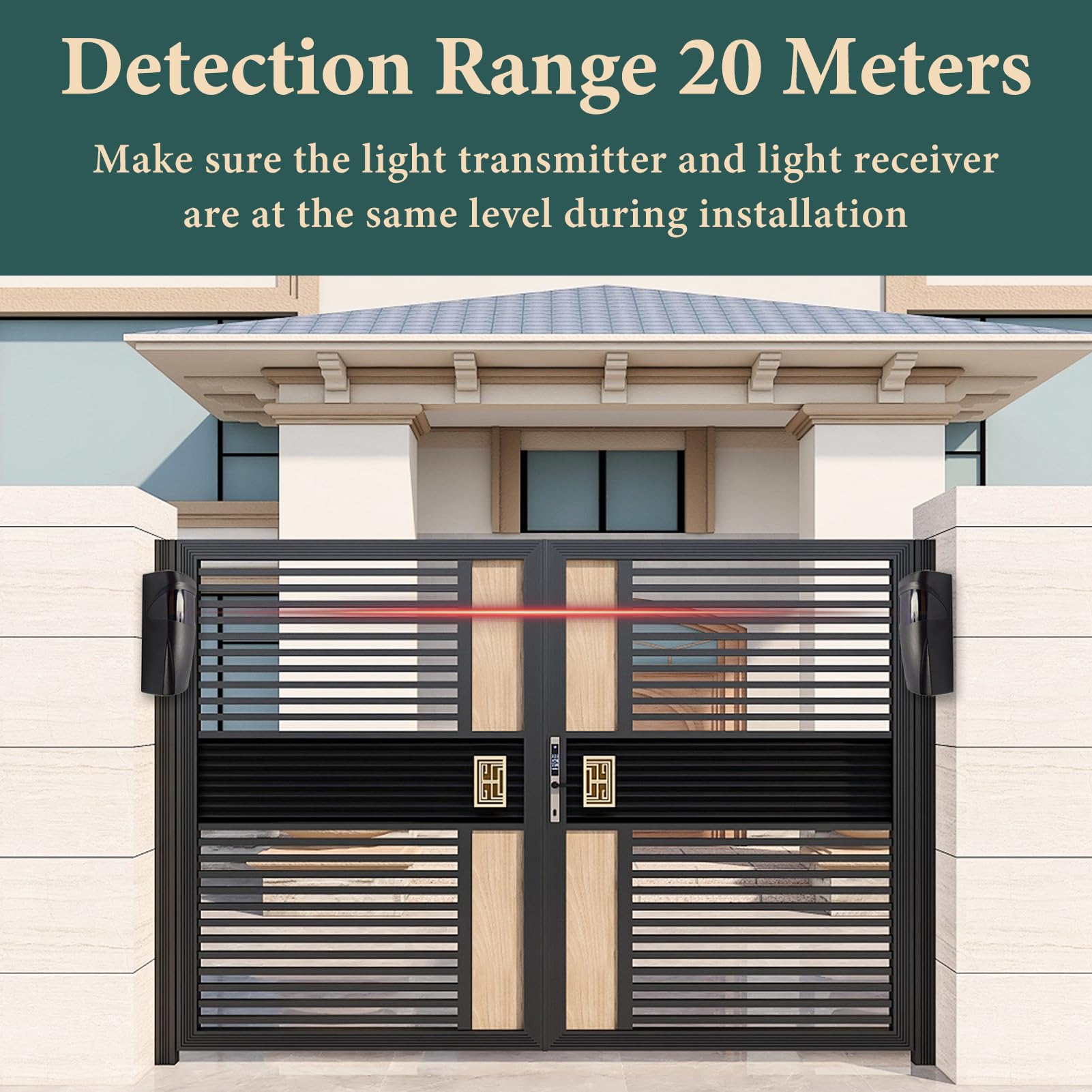 Arcets Pair Of Universal Photocells For Automatic Infrared Gate