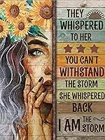 Vista 1 de Inspirational Diamond Painting Kits for Adults - 5D Diamond Art Kits for Adults Kids Beginner, DIY Full Drill Diamond Dots Paintings with Diamonds