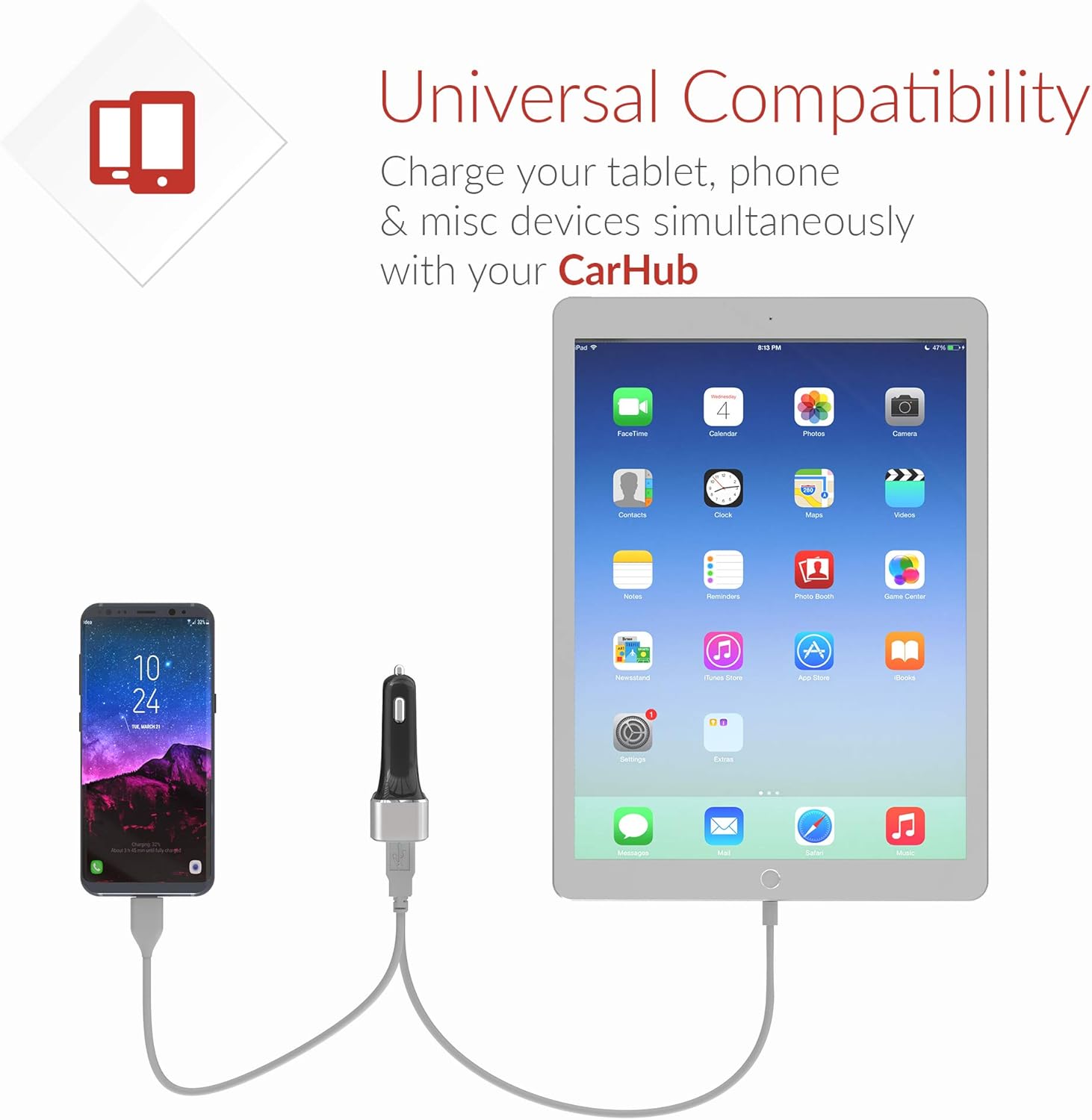 Special Crave CarHub 54W 4 Port USB Car Charger, Qualcomm Quick Charge 3.0 - Black Discount 70% Crave CarHub 54W 4 Port USB Car Charger, Qualcomm Quick Charge 3.0 - Black