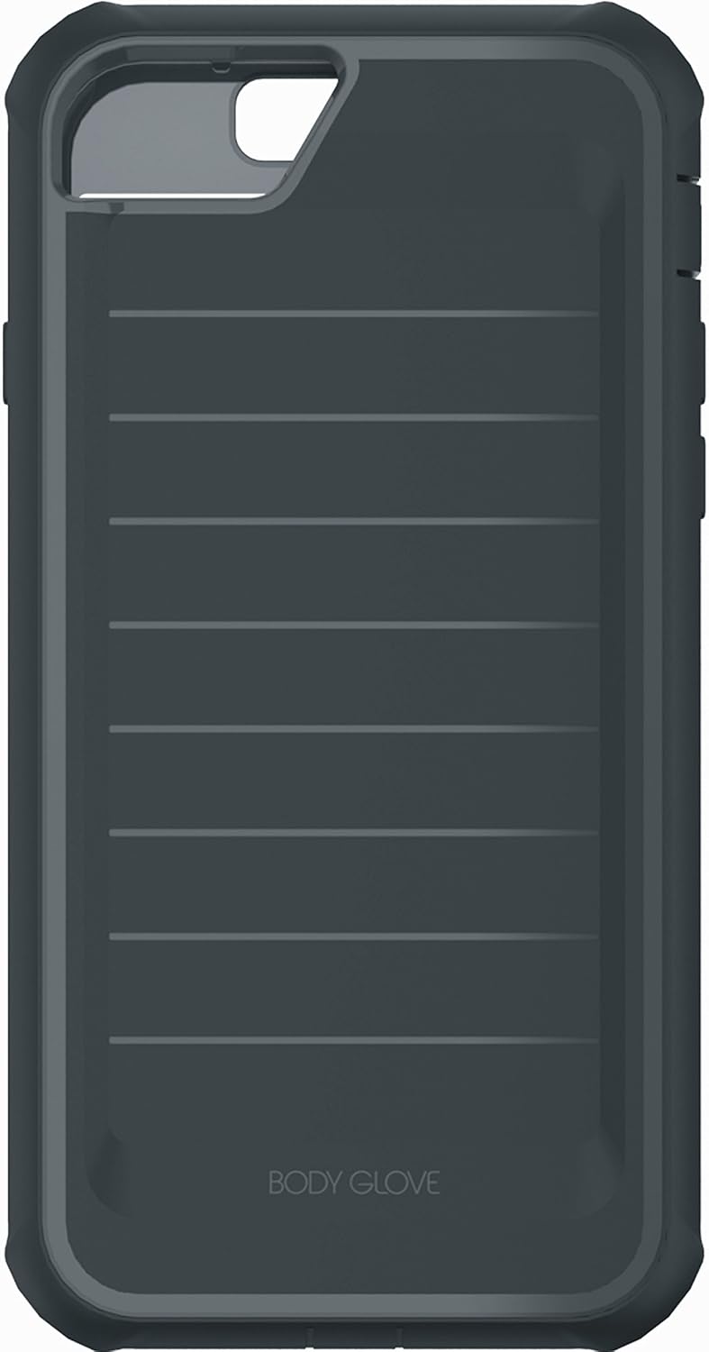 Body Glove Case for iPhone 7 & 6/6s, ShockSuit Black/Charcoal