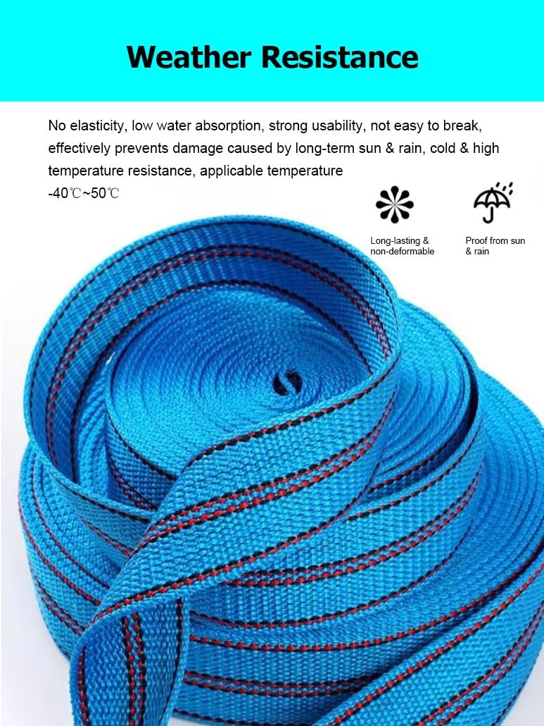 Correas de trinquete de Carga de Grado Industrial, Resistentes, de 1 a 16 m de Largo, con trinquete y Gancho Doble en J for Camiones, remolques, Kayaks(W 3.8cm/1.5in,6.0m/19.7Ft)