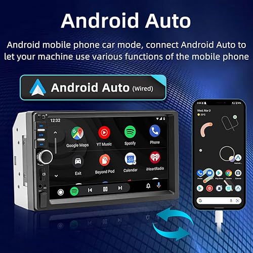 Miniatura 3 de Radio de coche 2DIN 7 pulgadas pantalla táctil Mirrorlink Bluetooth llamada volante control coche reproductor MP5 soporte cámara de visión trasera