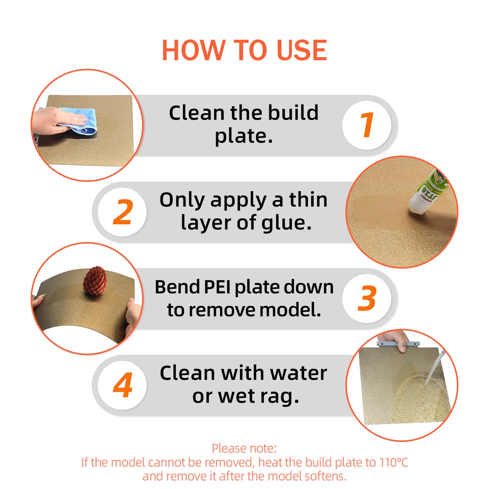 3D Printer Glue Sticks - 6 Pack for Stable Prints -6