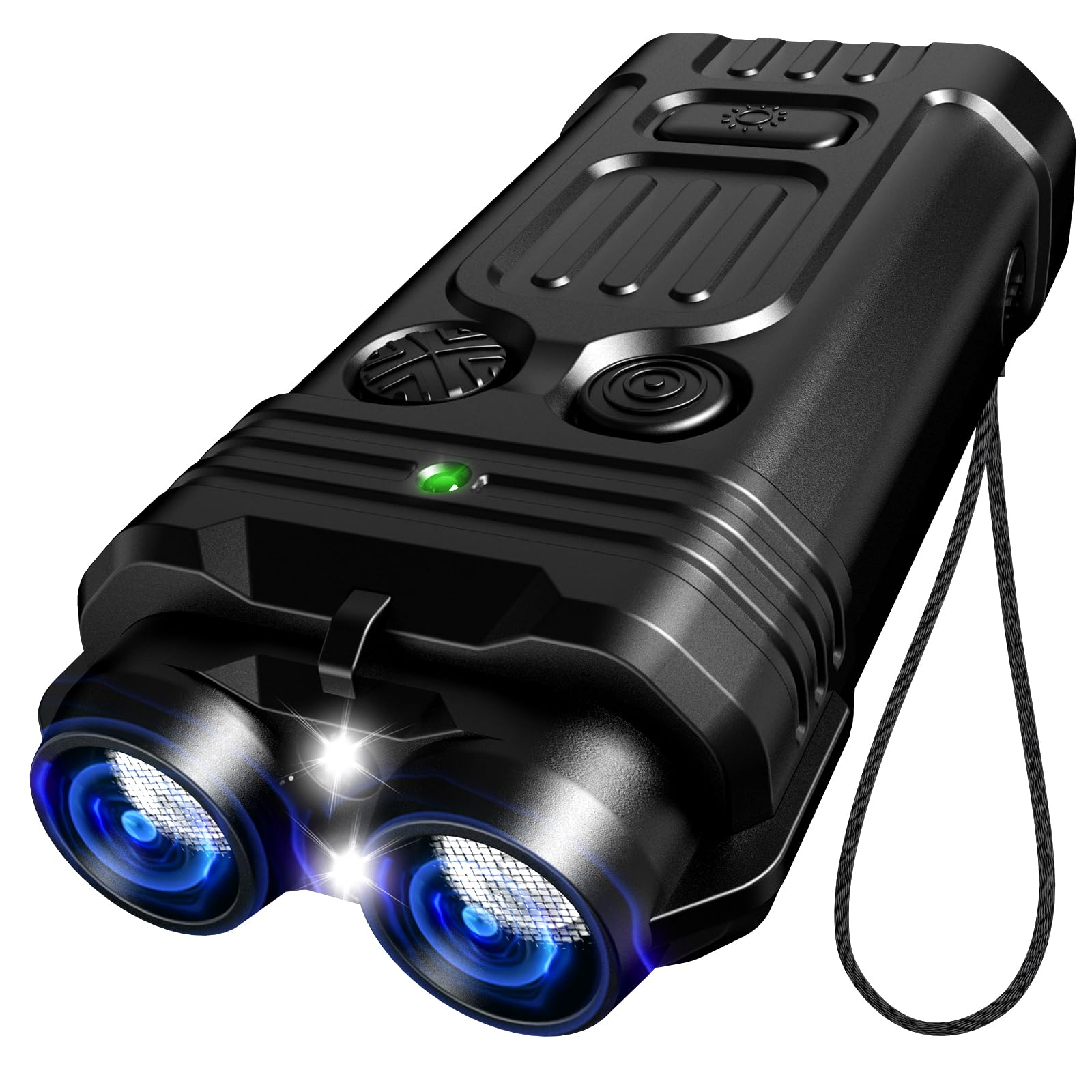 2026 New Anti Barking Device for Dogs - 3 In 1 Ultrasonic Dog Barking Deterrent Device - Handheld Bark Controller with LED Light - Rechargeable Stop Barking for Small/Medium/Large Dogs Indoor Outdoor